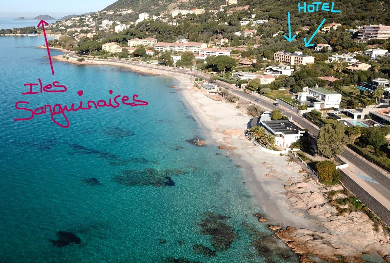 Hotel La Pinede Ajaccio  Luaran gambar